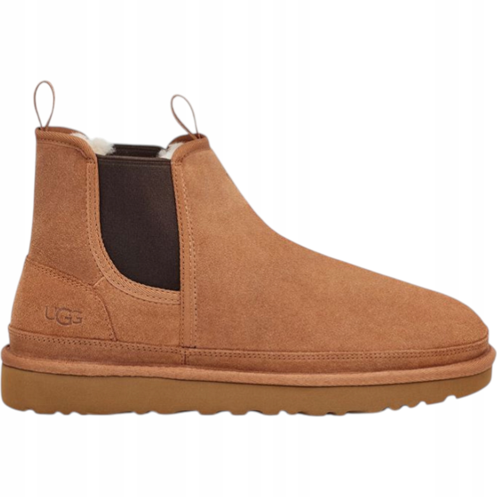 Pánské boty Ugg Neumel Chelsea 1121644-CHE hnědé semišové lifestyle 43