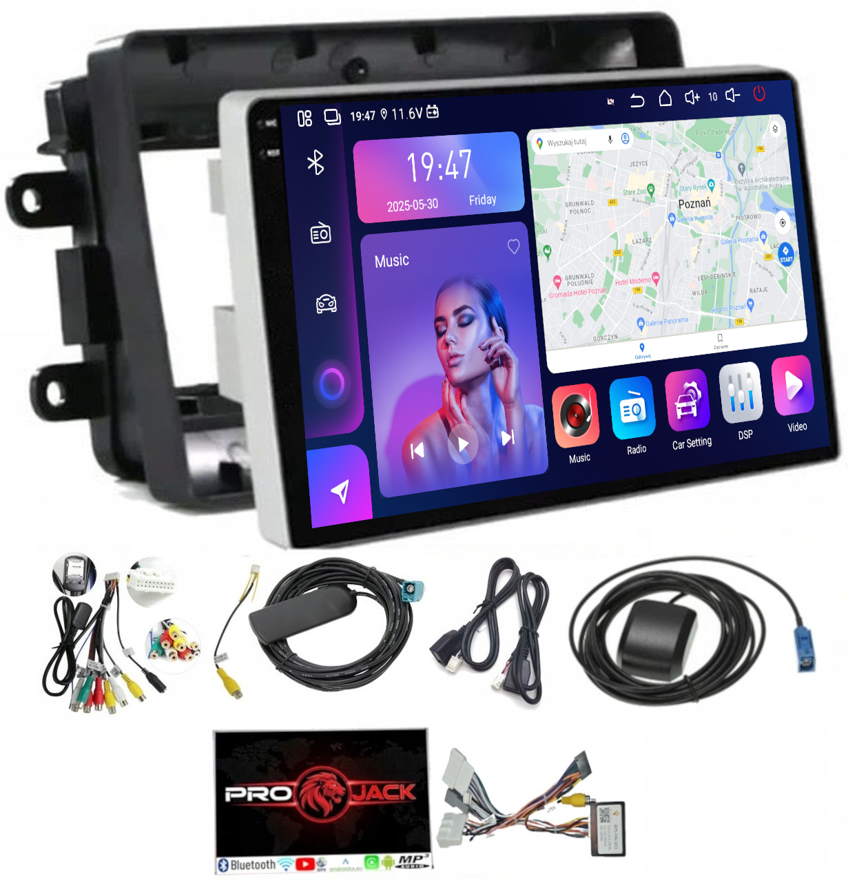 Rádio Navigácia Opel Vivaro II 2014-2020 Carplay Android 8/256GB Sim
