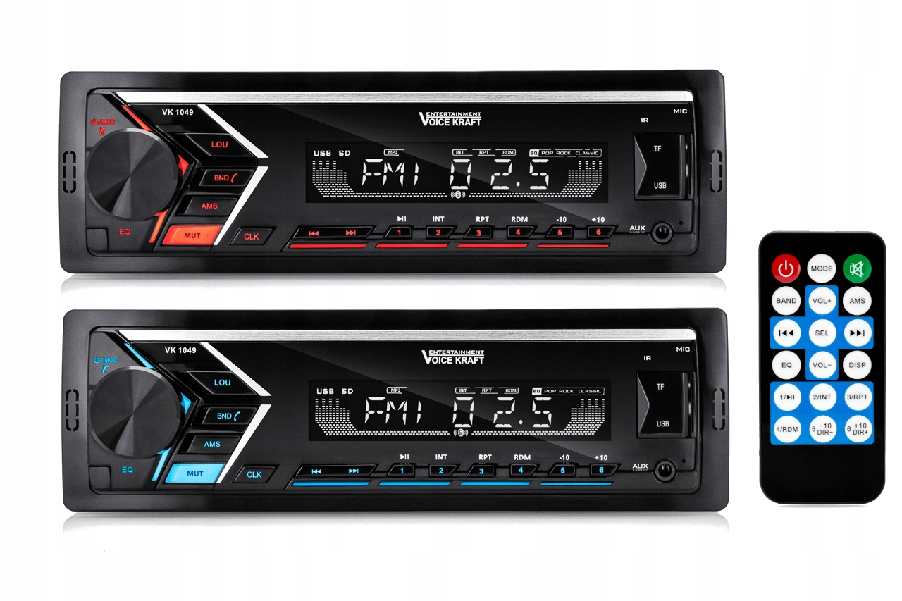 Радіо для Трактора автомобіля Bluetooth USB