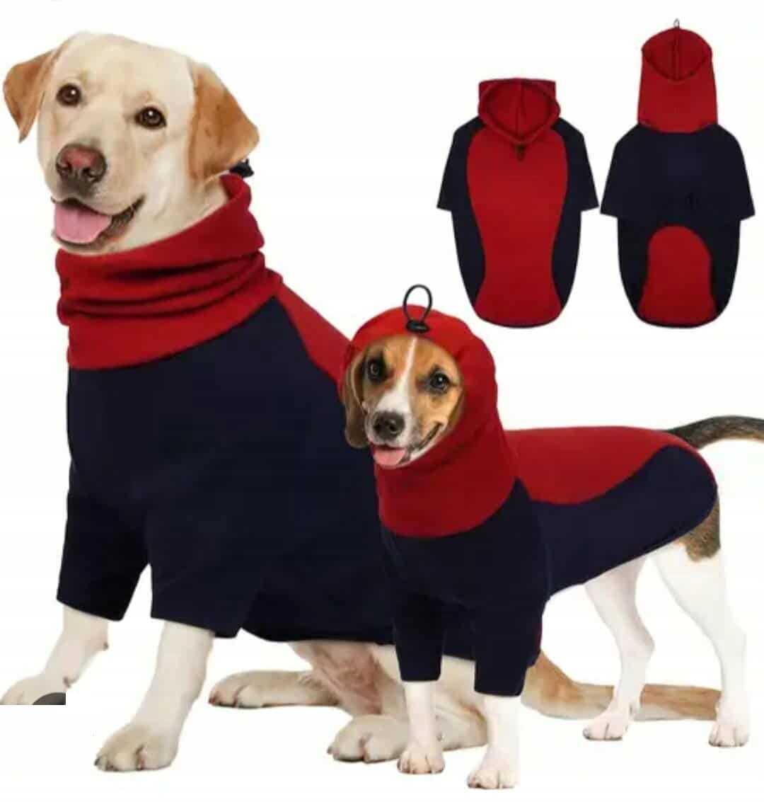 Levně Oblečení svetřík halenka s kapucí pro psa a mazlíčka velikost Xs