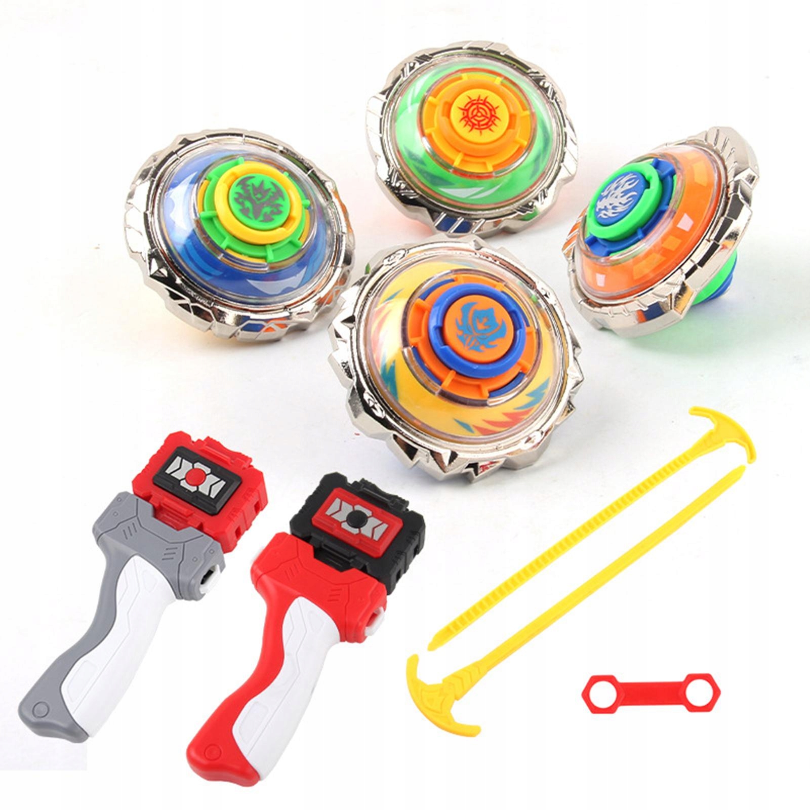 Bursting Top Pull Wire Friend Competitions Toy Set Children Toy Gift Kolor inny
