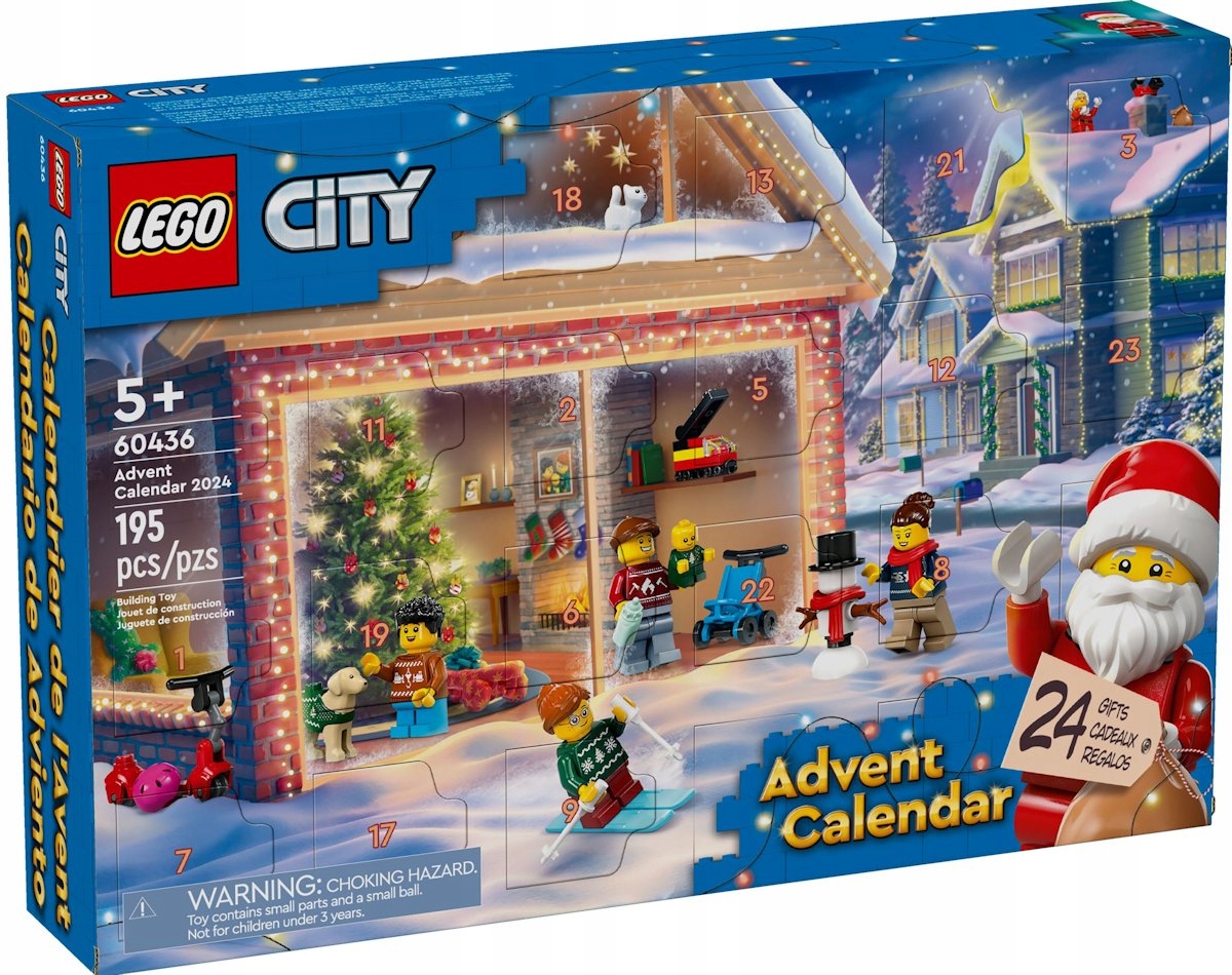 Lego City 60436 Adventní kalendář 2024
