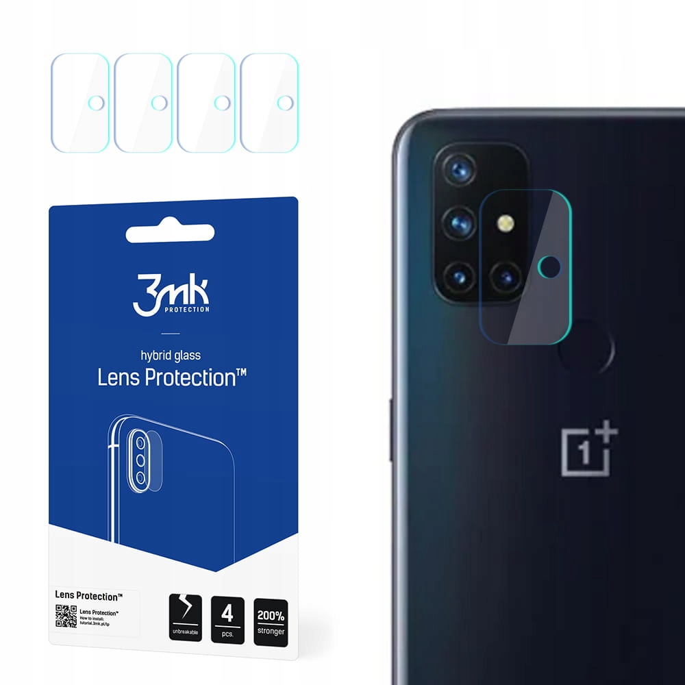 

4x Szkło Na Aparat - Do Oneplus Nord N10, Hybryda