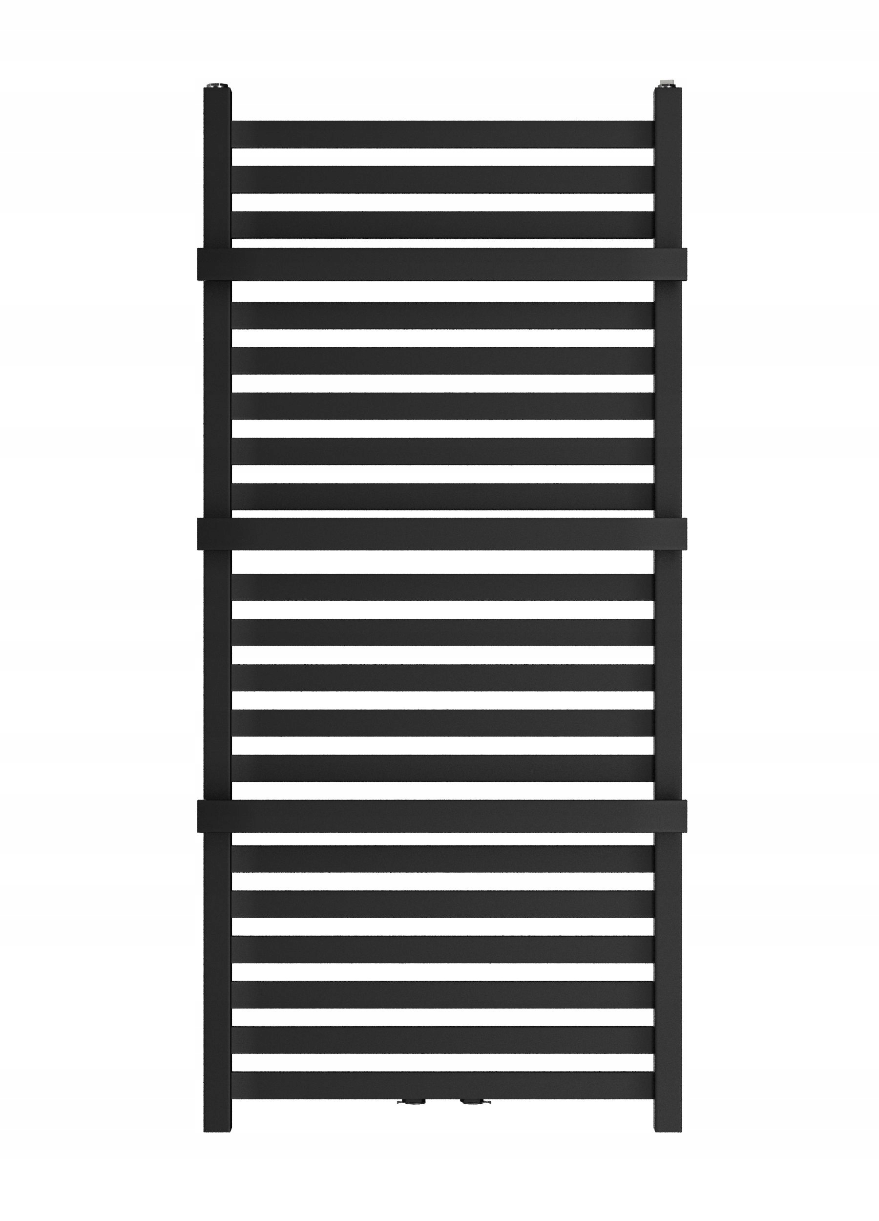 Kúpeľňový radiátor Sail-mid 430/1150 čierny mat