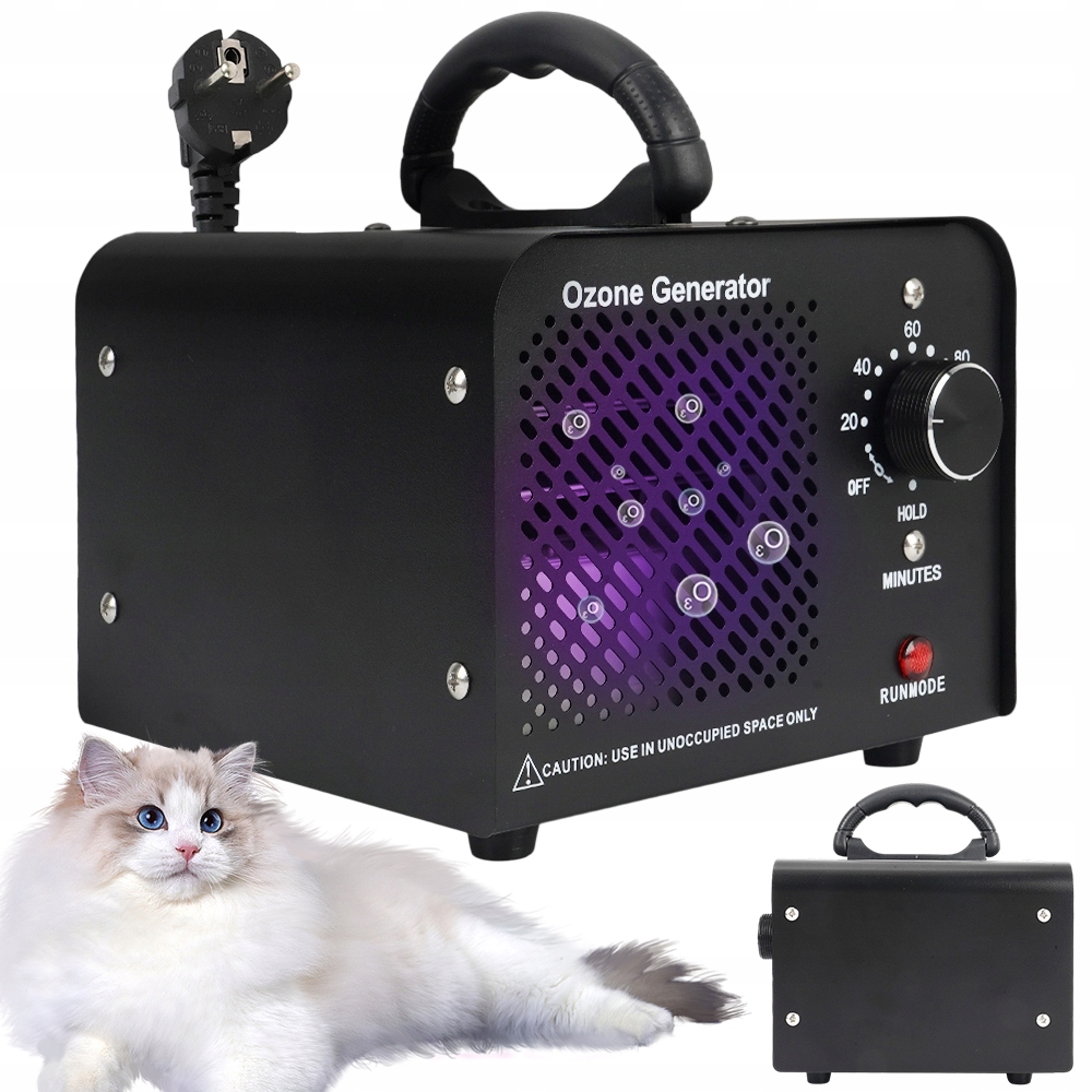 Přenosný Generátor Deodorantu Ozonu, Vysoce Účinná Sterilizace Časovač