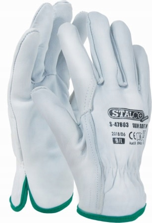

Rękawice robocze ochronne skórzane Skin Soft H 9