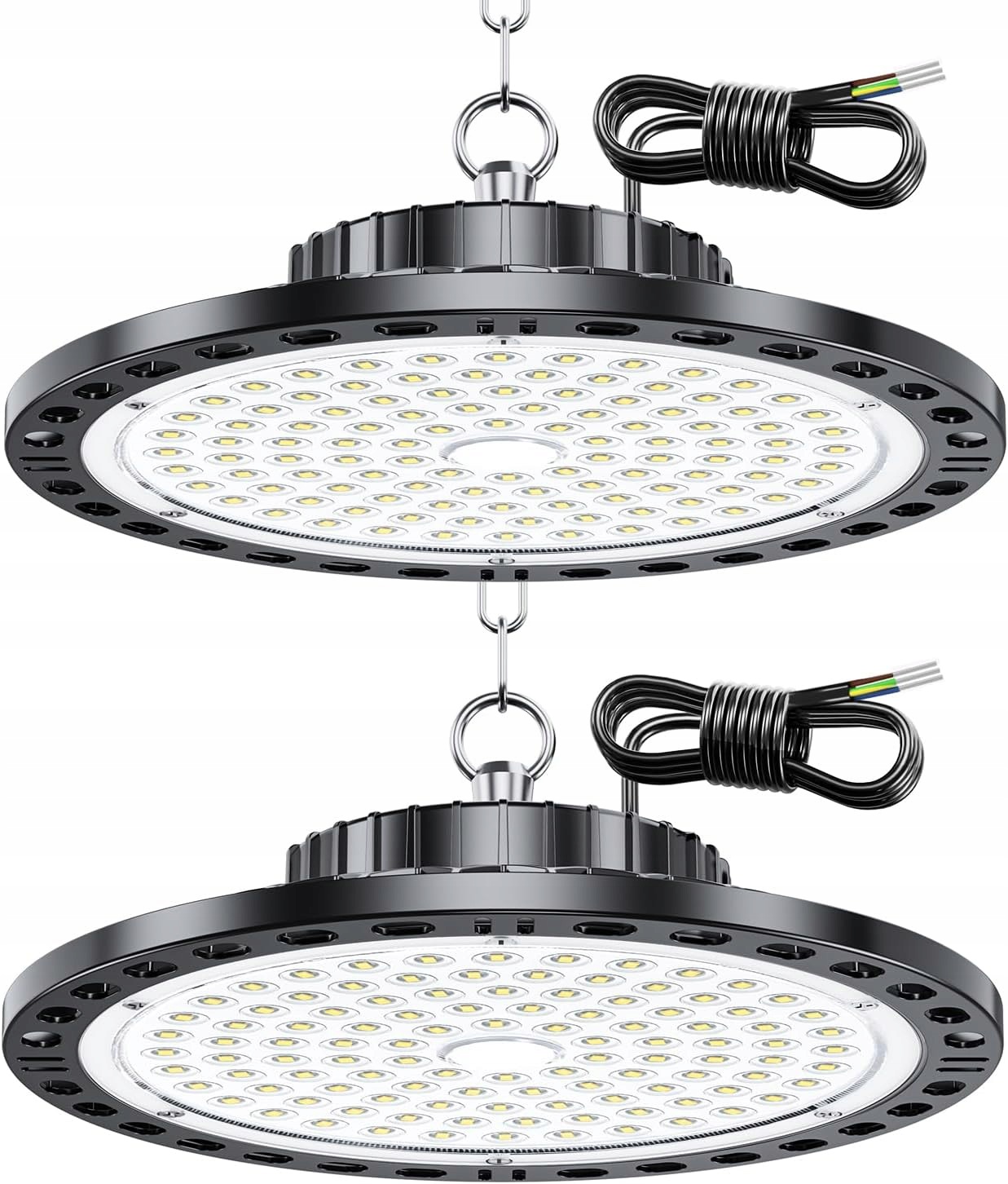 Priemyselný Led reflektor 2 ks 100 W 15000 lm, dielenské osvetlenie