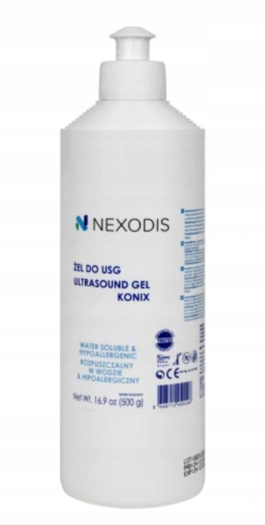 

Żel do ultradźwięków Fal radiowych 500 ml