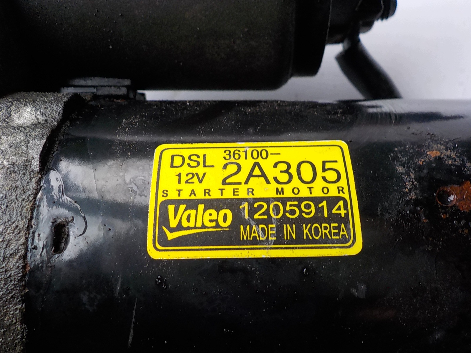 KIA CEED II 1.6 CRDI ORG starter 36100-2A305
