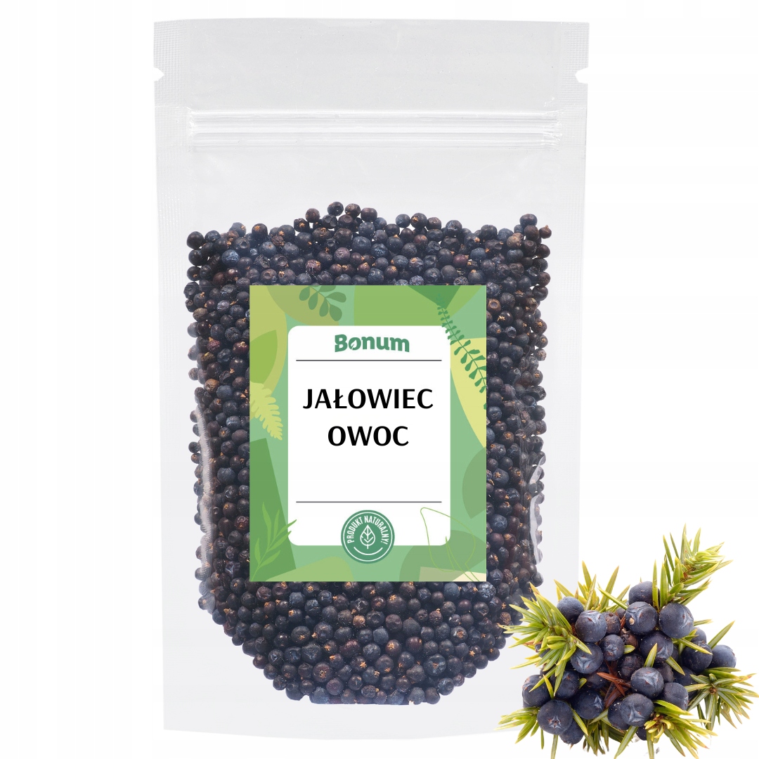 Levně Jalovec plod Přírodní celé zrno Aromatické Koření maso 1 kg Bonum