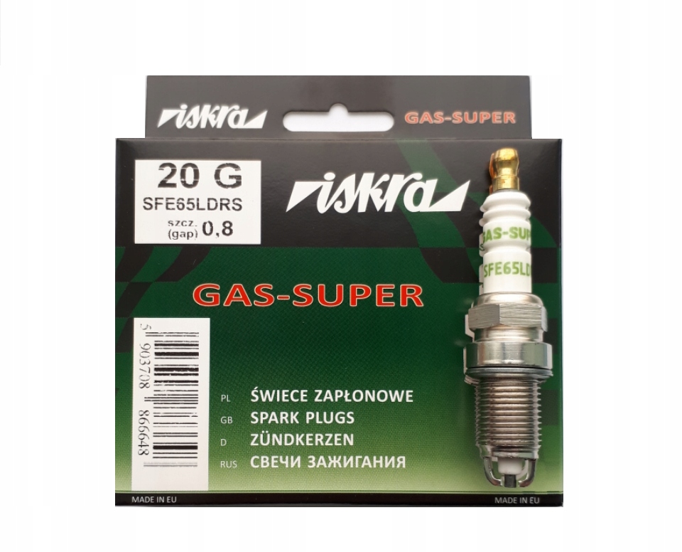 

Świece Iskra 20G Bmw Citroen Opel Peugeot Lpg