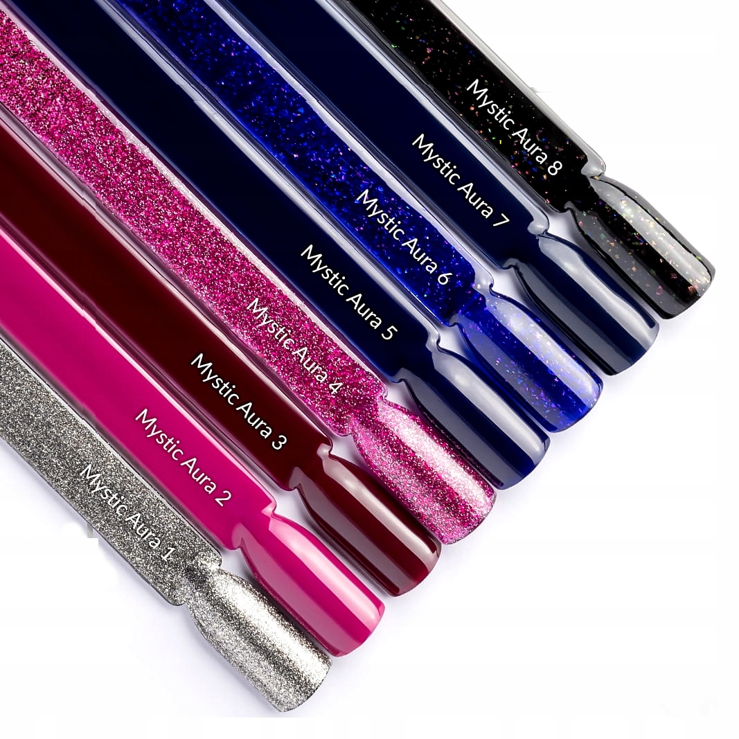 Claresa zestaw cała Kolekcja Mystic Aura hybryd 7 szt