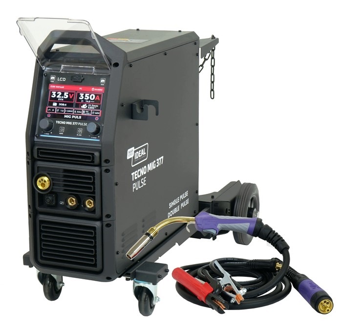 Svařovací Stroj Migomat 350A Tecno Mig 377PT Double Pulse Synergia 400V 4x4 Ideal