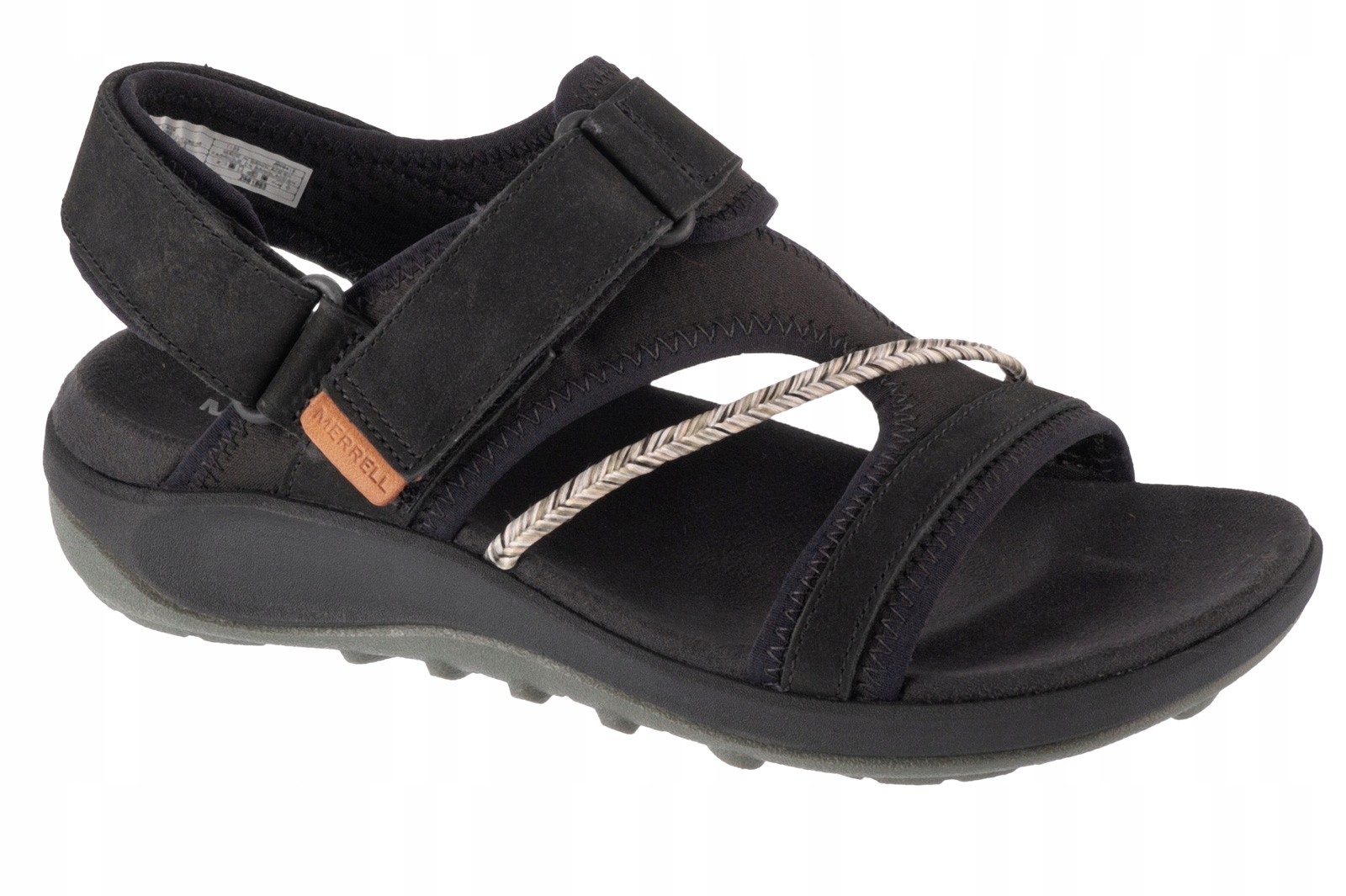 Merrell Terran 4 Backstrap W Sandal [36] Dámské kožené sandály černé