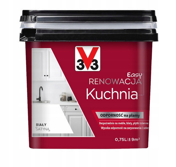 V33 easy Renowacja Kuchnia 750ml Biała