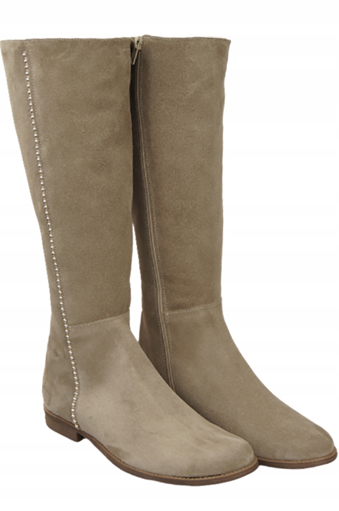 Kozaki Damskie skóra naturalna 153 ElitaBut Płeć kobieta