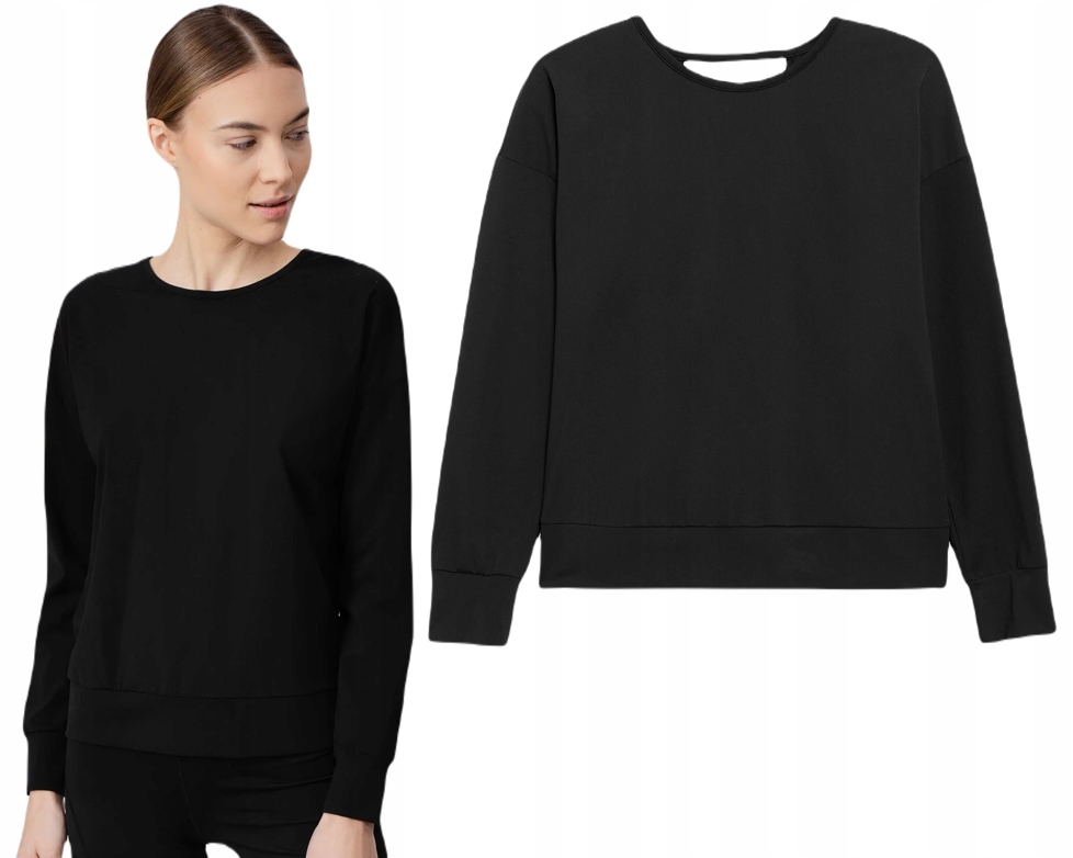 

4F Bluza Damska Sportowa Wkładana Longsleeve Joga