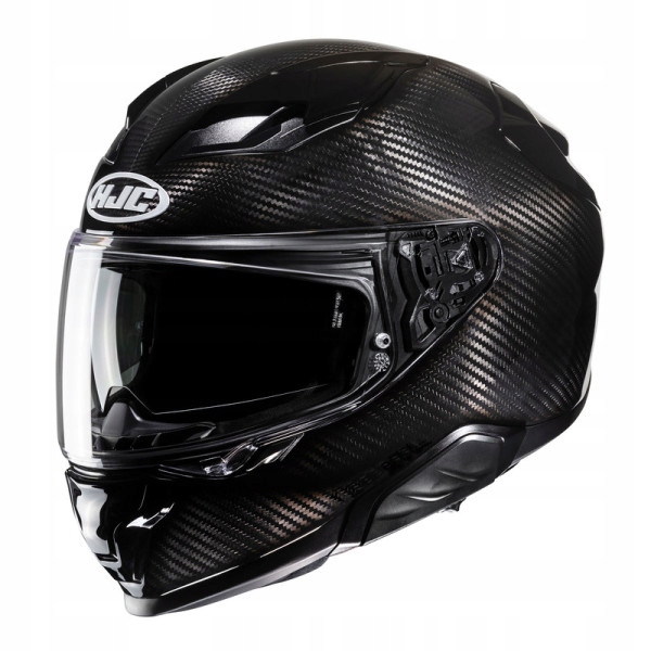 Integrálna Motocyklová Prilba Hjc F71 Solid Carbon Čierna