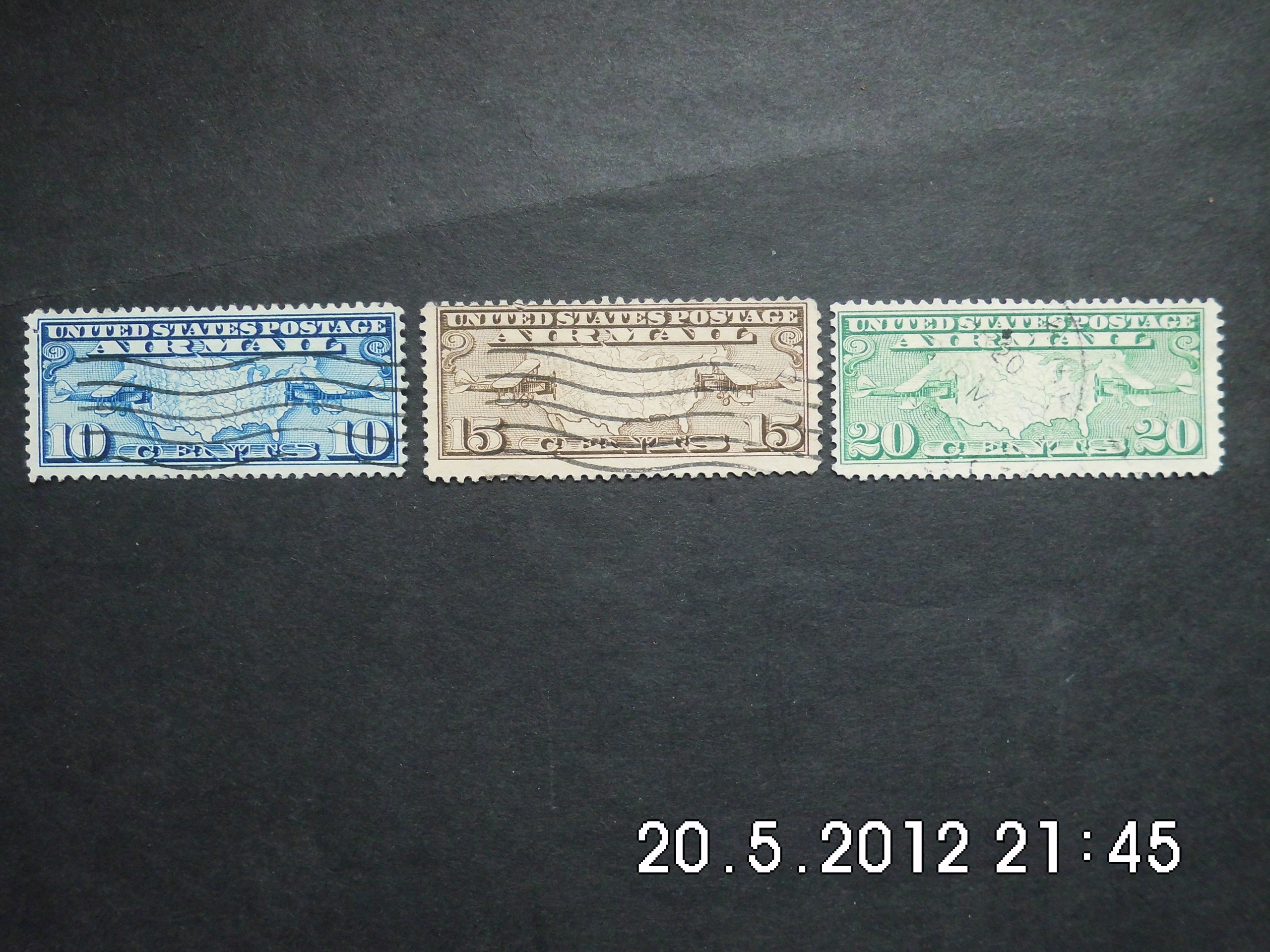 США-почтовые марки