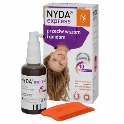 

Nyda express aerozol przeciw wszom i gnidom