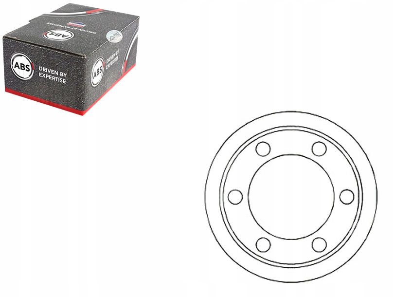 ABS2406-S(iMOTO) - Тормозные барабаны FORD TRANSIT 15 дюймов 91-00 A. B. S.