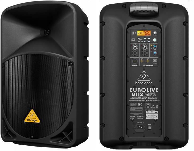 Behringer B112MP3 - kolumna aktywna Model B112MP3