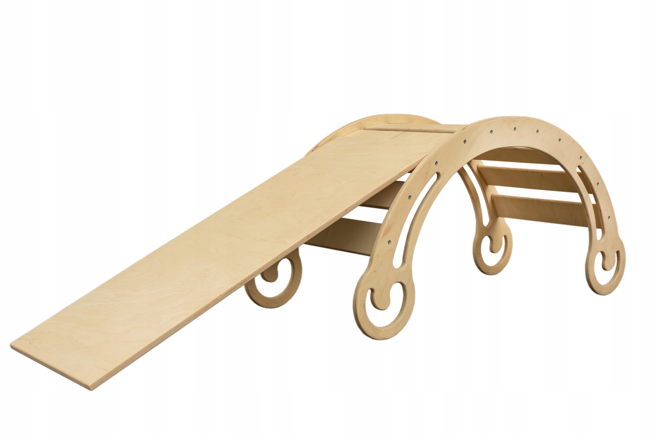 

Bujak drewniany ze zjeżdżalnią Montessori Bruno