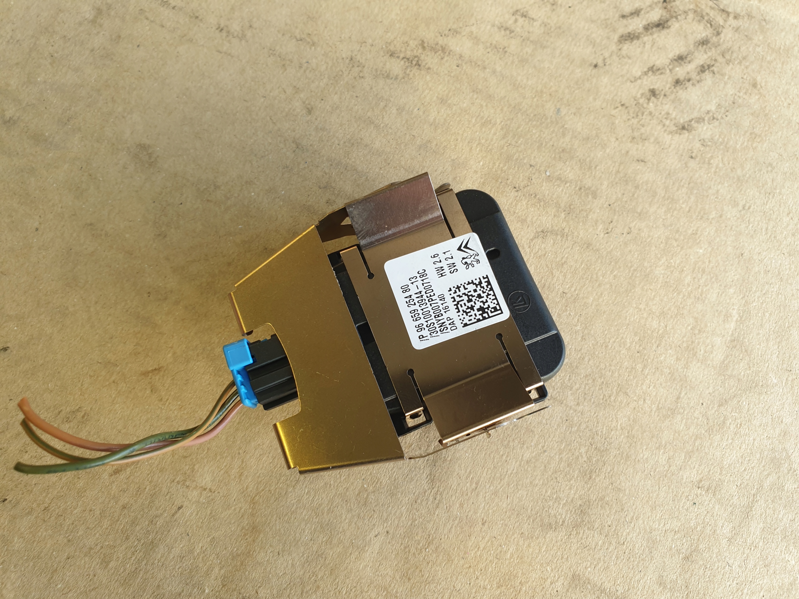 sensor rain SENSOR CITROEN C4 B7 II 208 2010- 9665925480