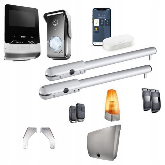 

Somfy napęd bramy skrzydłowej WiFi wideodomofon