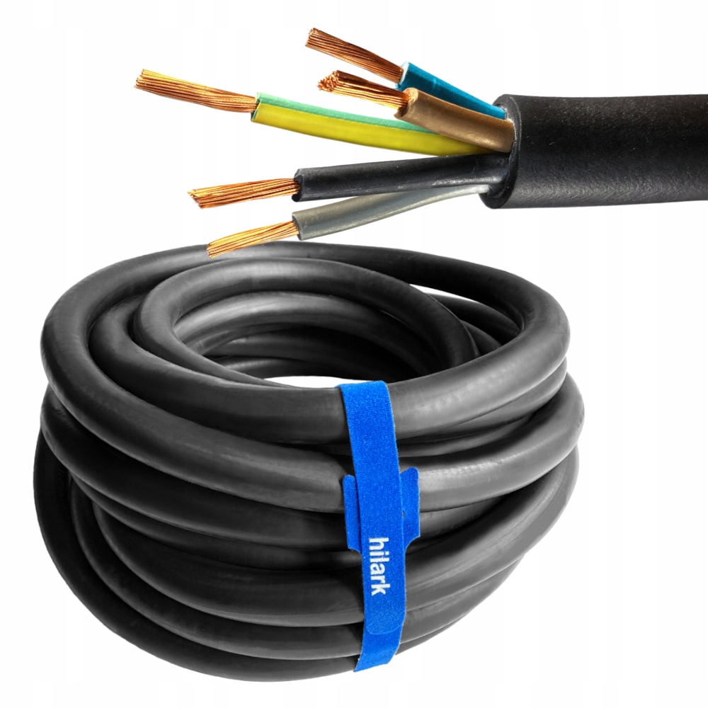 Elektrický kabel OnPd 5x35 H07RN-F gumový odolný, silný 75 m