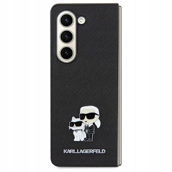Pouzdro pro Samsung Galaxy A35 Karl Lagerfeld Saffiano Černé