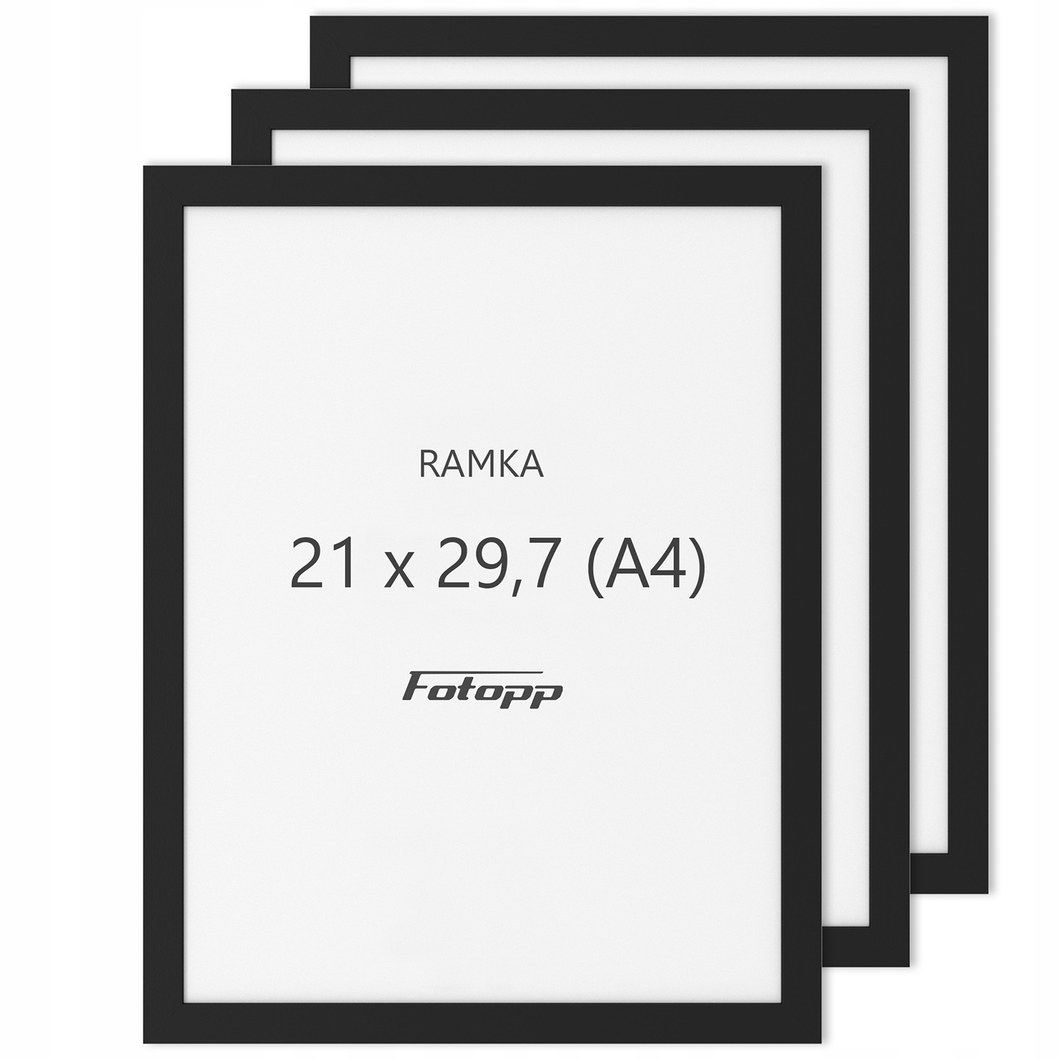 

Zestaw ramek A4 21x29,7cm -3szt Ramka na Zdjęcia