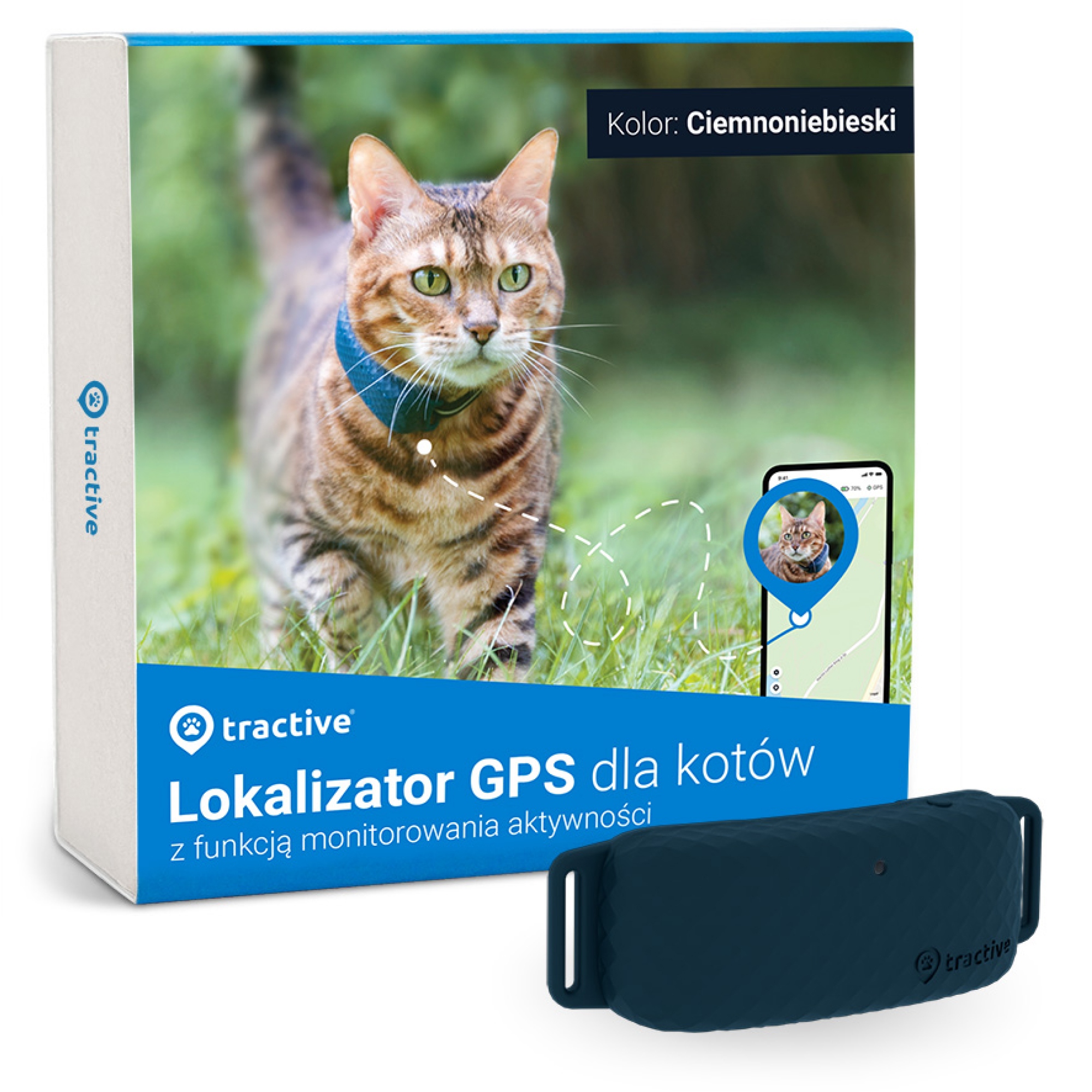 Levně Gps lokátor pro kočky Tractive