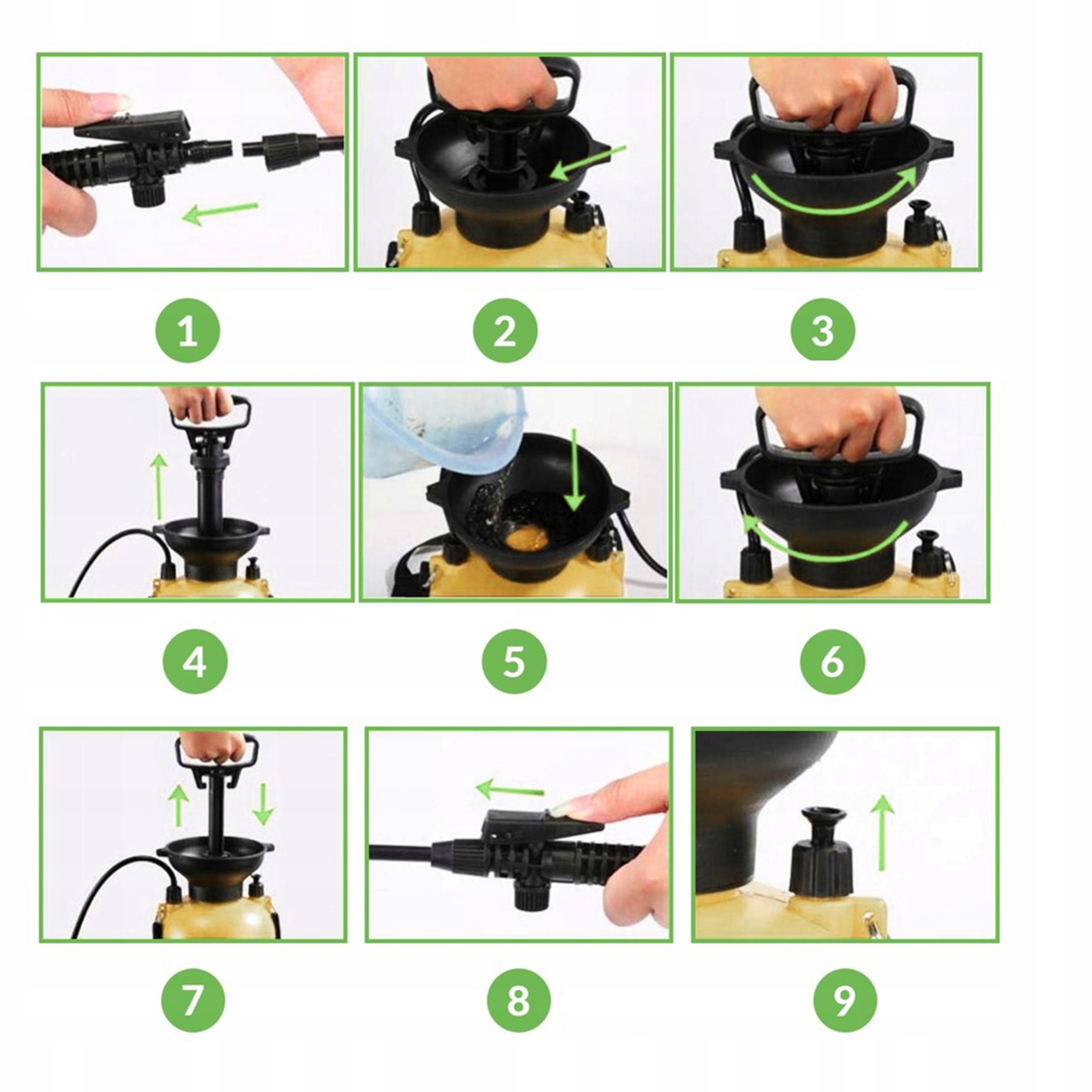 ОБПРИСКУВАЧ САДОВИЙ ГІДРАВЛІЧНИЙ 5Л РУЧНИЙ ОБПРИСКУВАЧ З ШТАНГОЮ ДЛЯ РОСЛИН