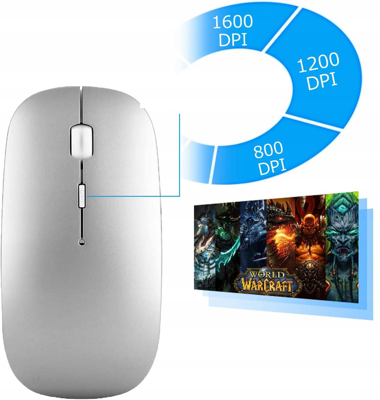 BEZPRZEWODOWA MYSZ MYSZKA DO APPLE DO MACBOOK Producent Bedee