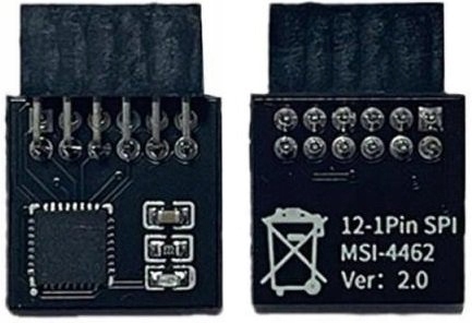 Moduł Szyfrujący Msi Tpm 2.0 Module (Spi) Producent MSI