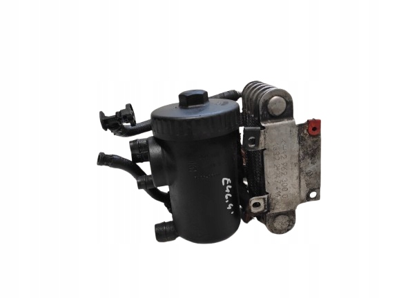 BMW 3 E46 LIFT 01- 2.0D OBUDOWA FILTRA CHŁODNICZKA PALIWA 2247411