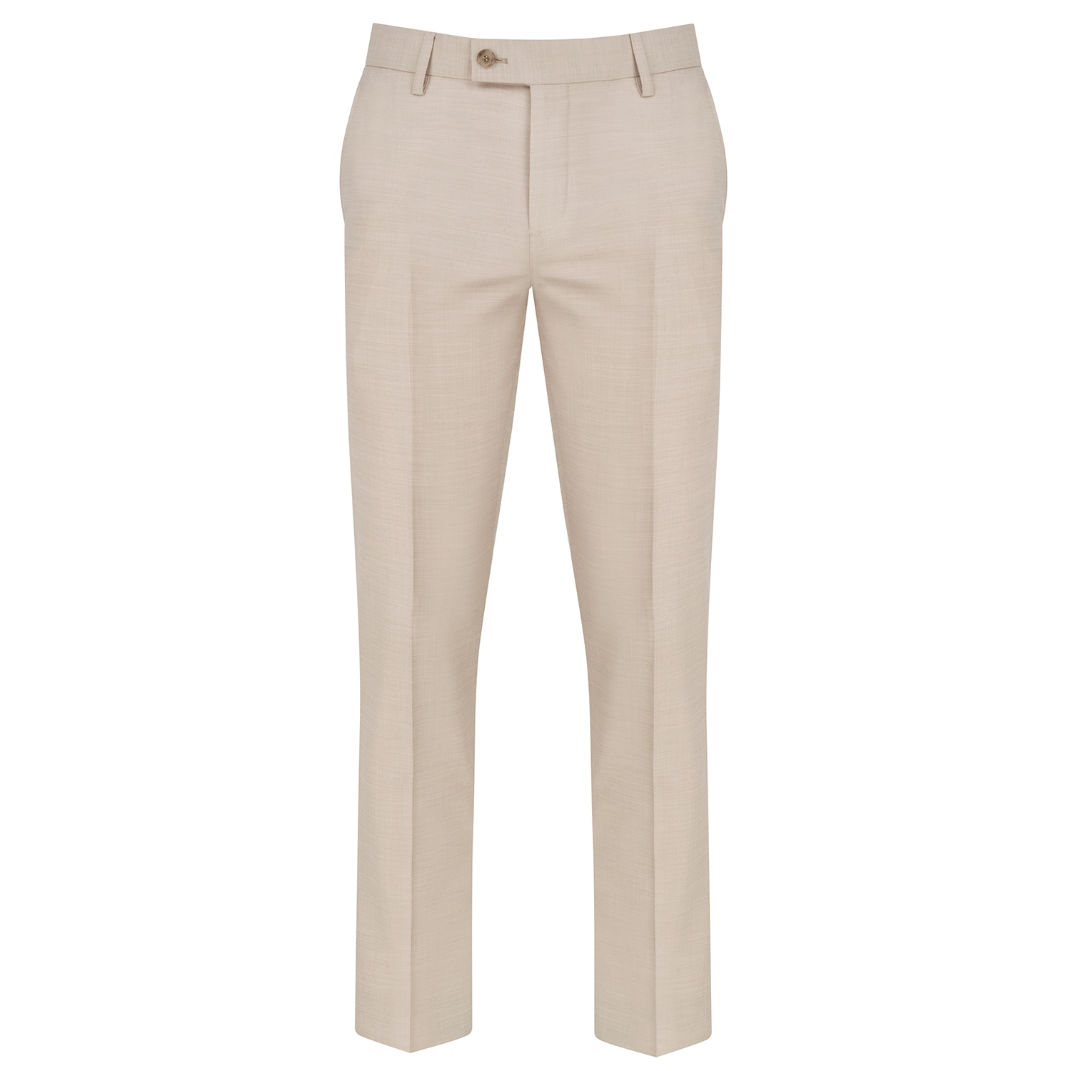 Béžové pánské oblekové kalhoty Slim Fit Pako Lorente vel
