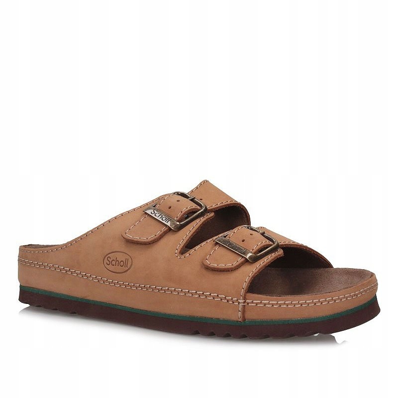 Scholl Air Bag Hnědé Profilované Nazouváky vel. 42