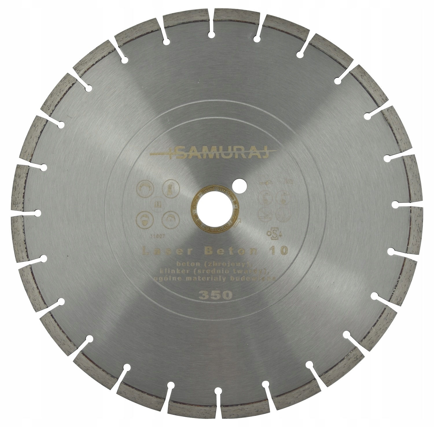 

Tarcza diamentowa Samuraj Laser Beton (6525976)