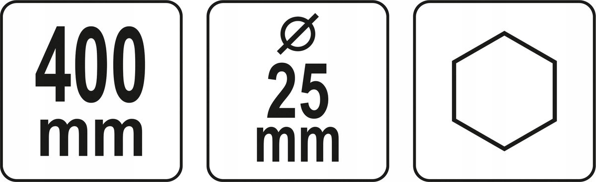 Pobijak do uziomów hex 25mm dla instalatorów Zastosowanie do uziomów
