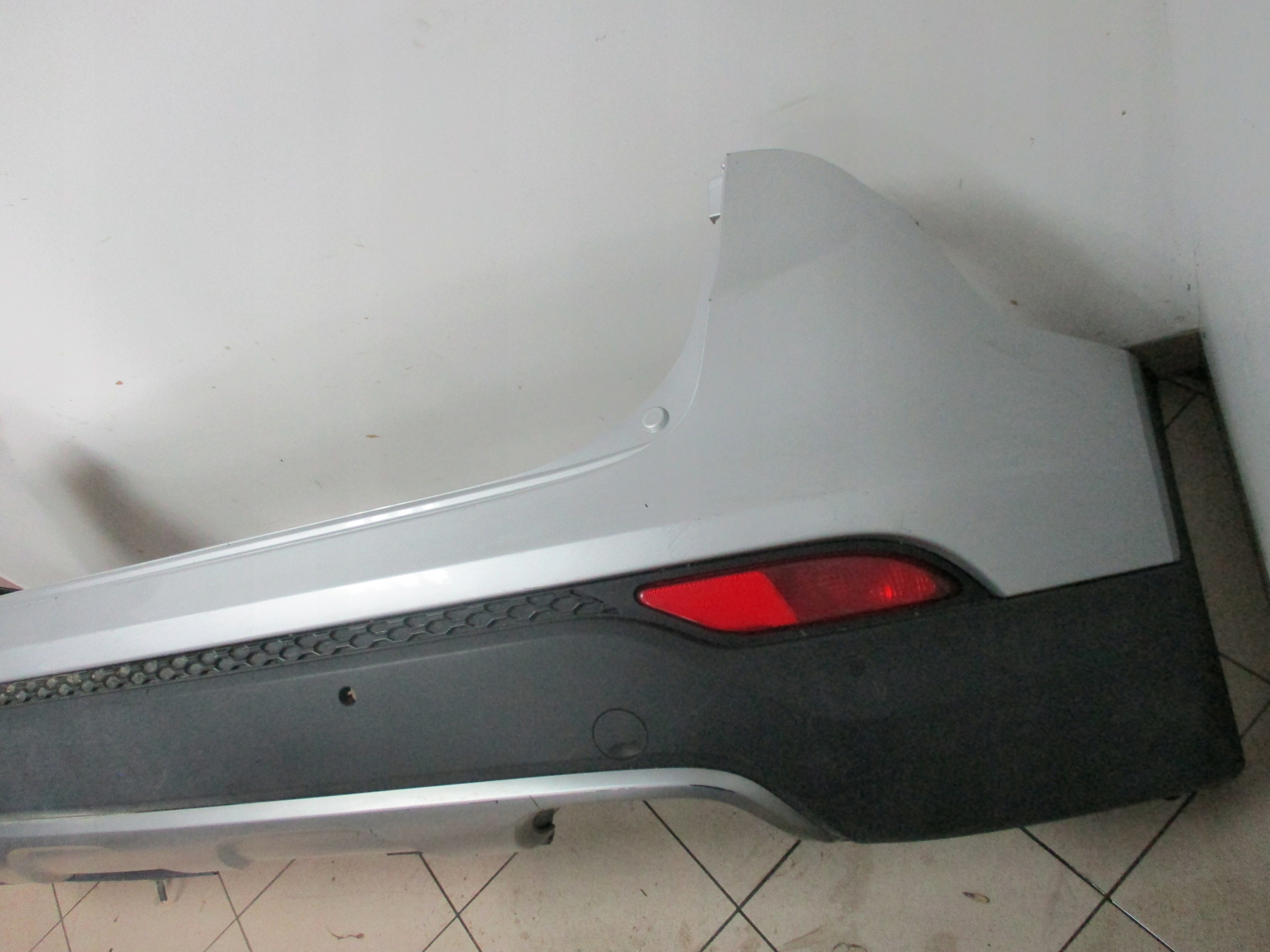 bumper rear part Hyundai Santa Fe III 12-15 PDC