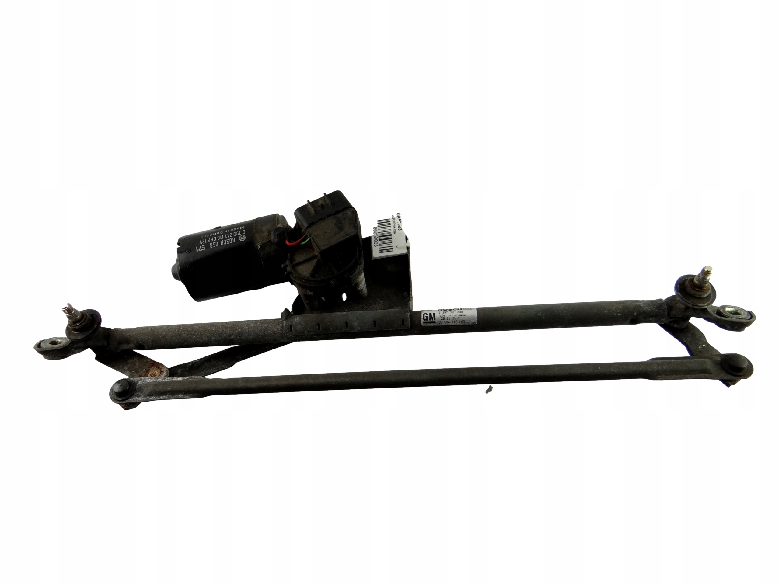 mechanism engine of wipers front OPEL VECTRA B 90 504 143