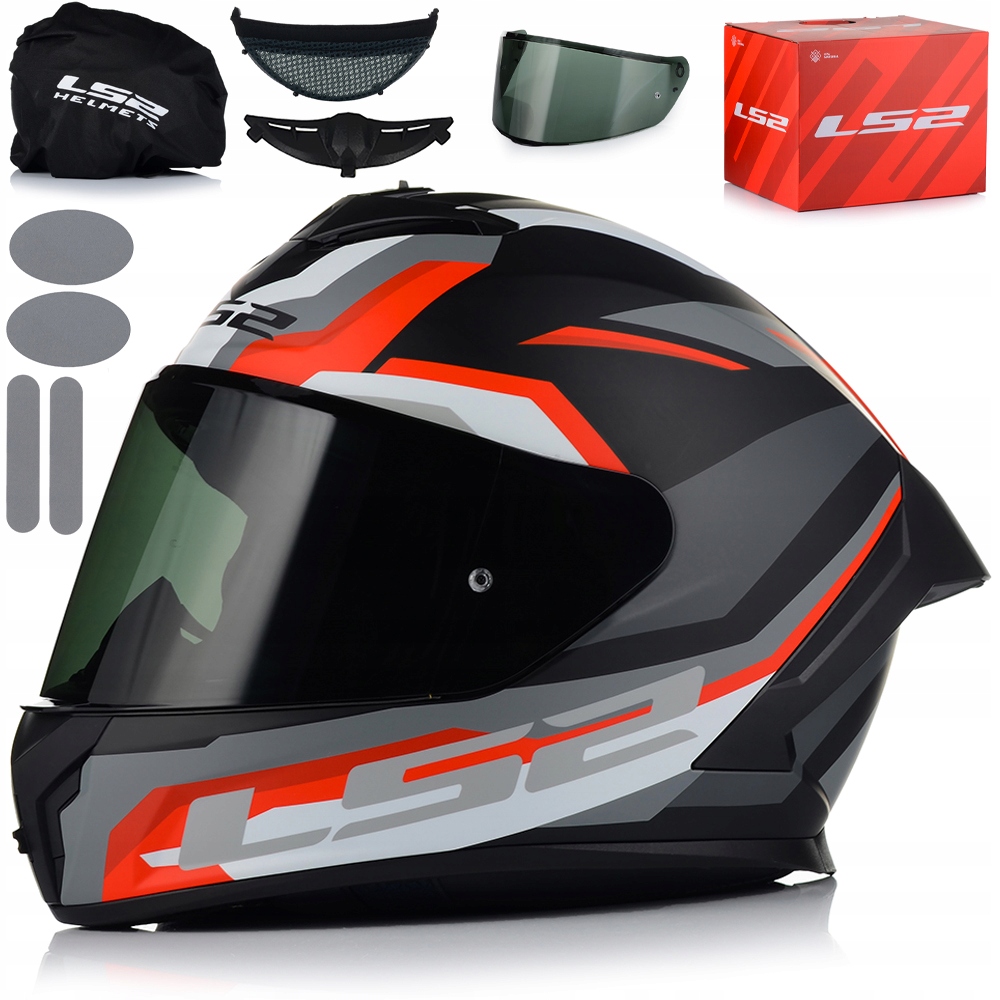 Motocyklová Prilba LS2 FF820 Rapid III System Pinlock Ecer 22.06 2x Sklo