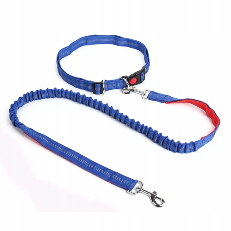 

smycz do biegania z pasem biodrowym amortyzatorem