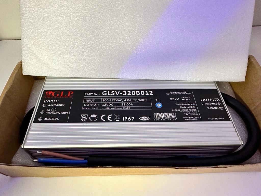 ZASILACZ DO TAŚM LED GLSV-320B012 (3900/23) EAN (GTIN) 4060058129890