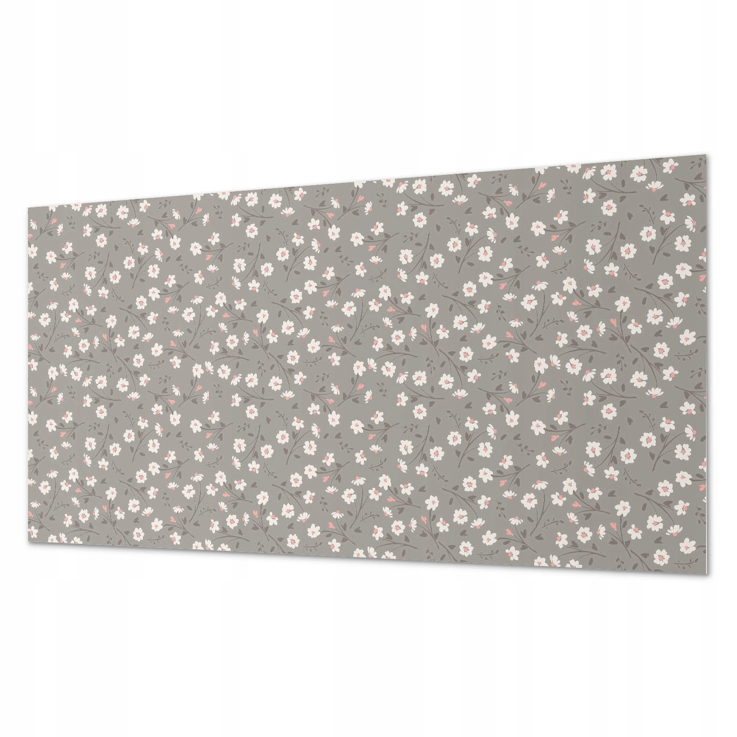 Samolepiaci vinylový nástenný dekor do interiéru Kvetinový dizajn 120 x 60 cm