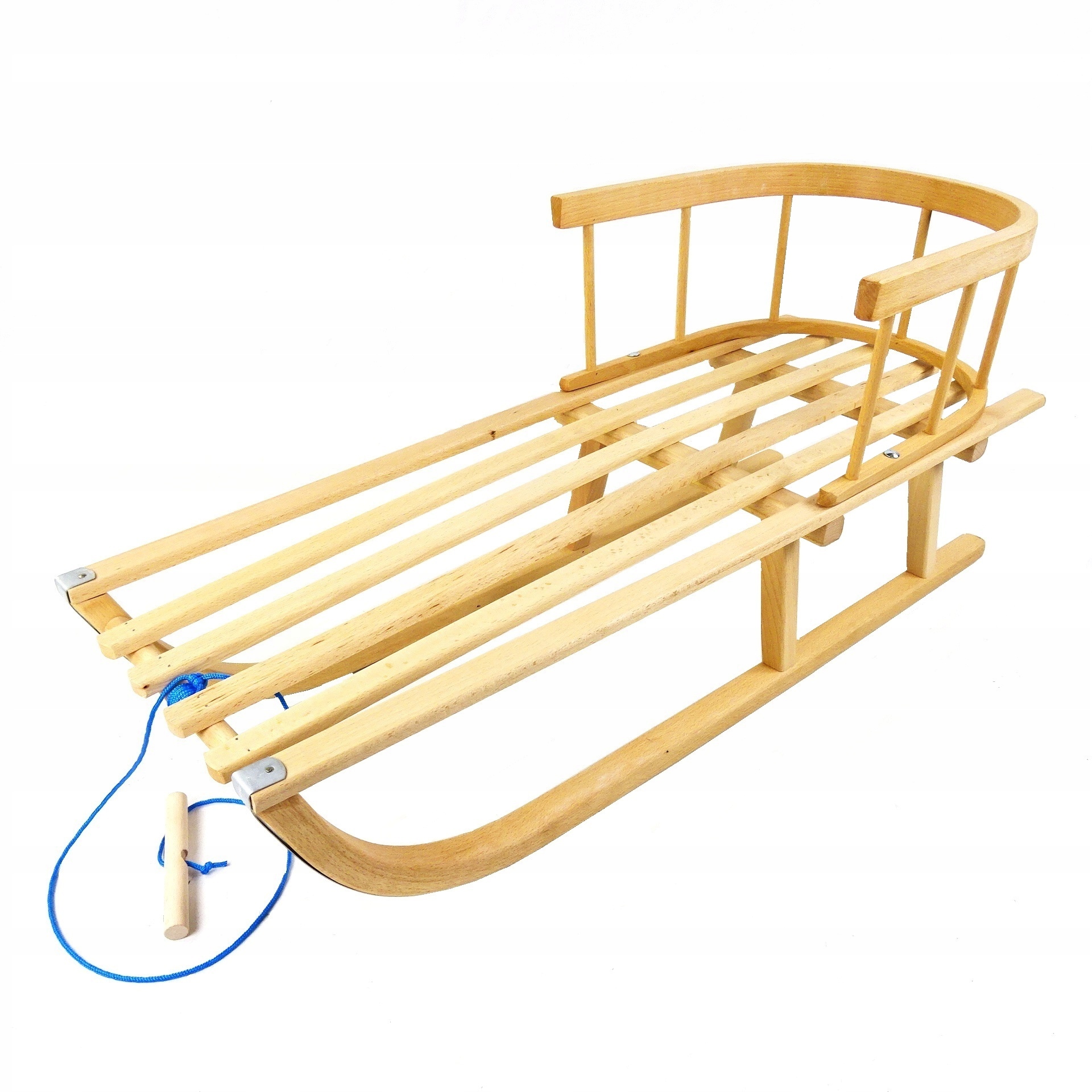 SANKI DREWNIANE Z OPARCIEM TRADYCYJNE BUKOWE SANKA DLA DZIECKA + GRATIS