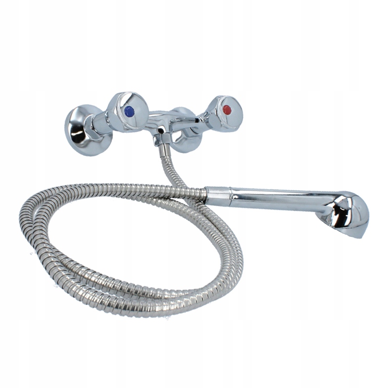 

Bateria łazienkowa kran wąż słuchawka pokrętła Gw