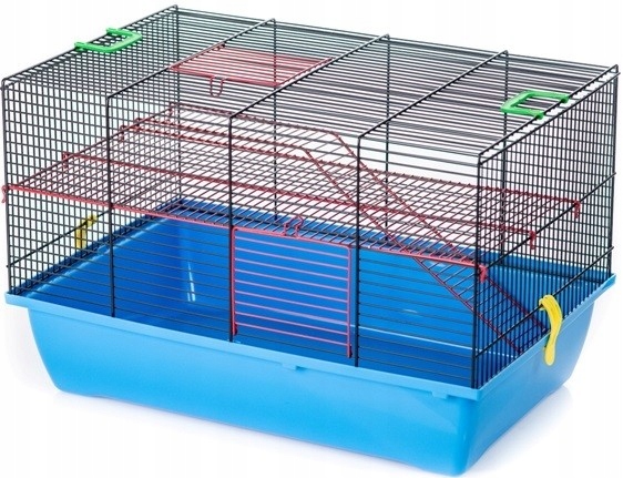 Klec s vaničkou pro malé hlodavce Inter-Zoo 33 x 50 x 33 cm